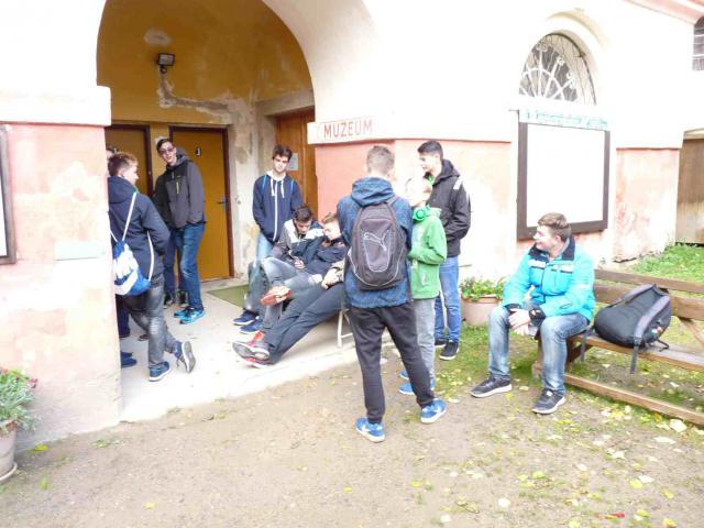 Stavaři byli na zámku Stavaři byli na zámku