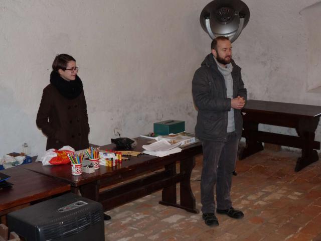 Stavaři byli na zámku Stavaři byli na zámku