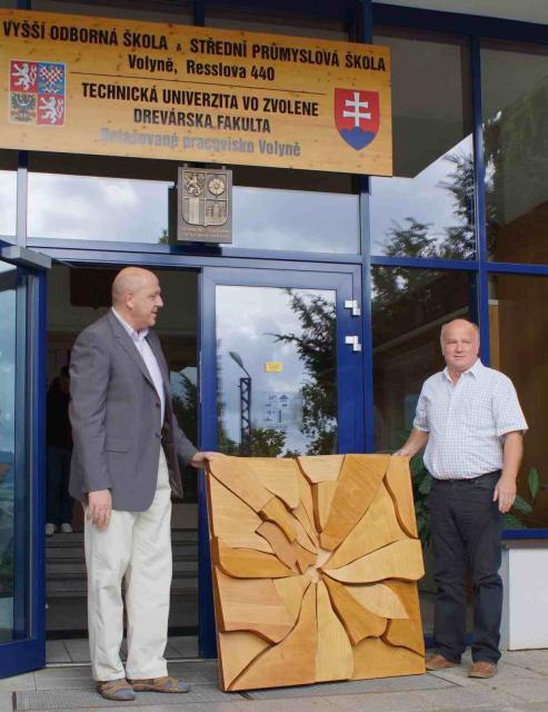 Slavnostní chvíle na SPŠ Volyně Slavnostní chvíle na SPŠ Volyně