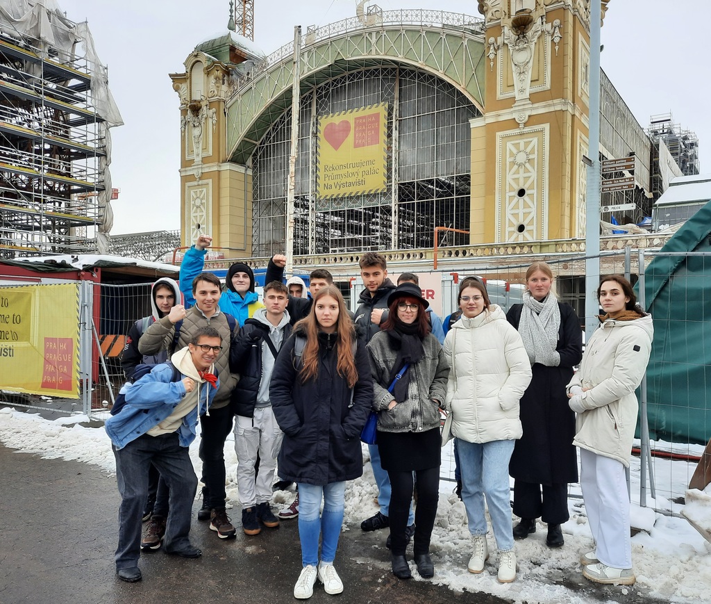Exkurze Praha 7. 12. 2023 – Průmyslový palác Exkurze Praha 7. 12. 2023 – Průmyslový palác