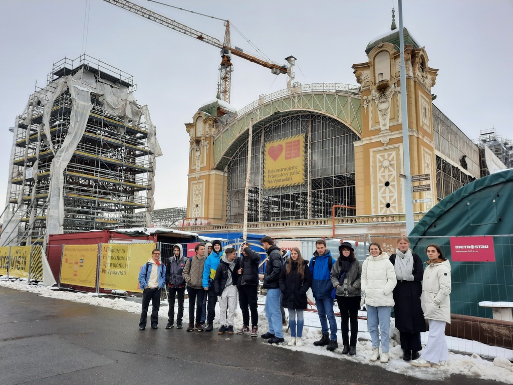 Exkurze Praha 7. 12. 2023 – Průmyslový palác Exkurze Praha 7. 12. 2023 – Průmyslový palác