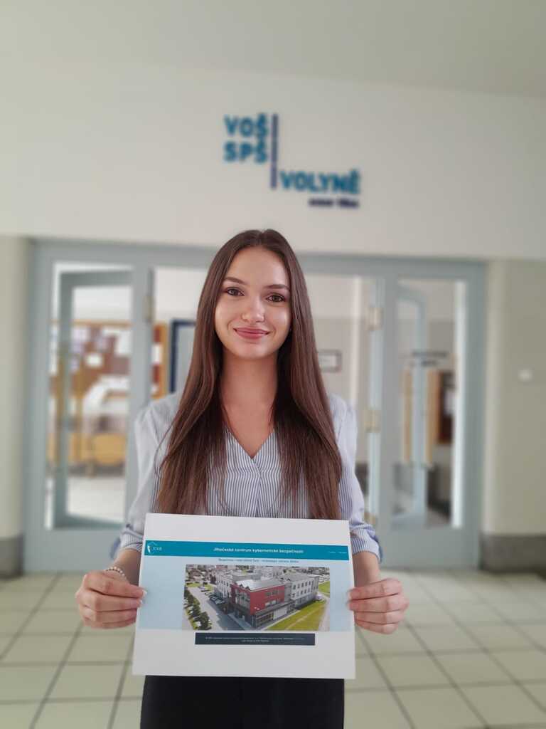 Studentka Edita navrhla logo pro jihočeskou společnost