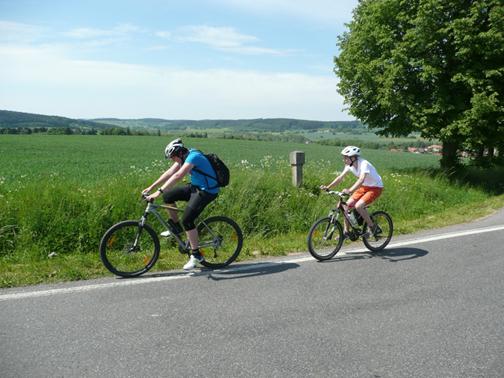 Cykloturistický kurz I. ročníků - Vrbno u Blatné 2015